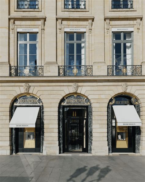 Our Maison Vendôme Boutique Boucheron Belgium