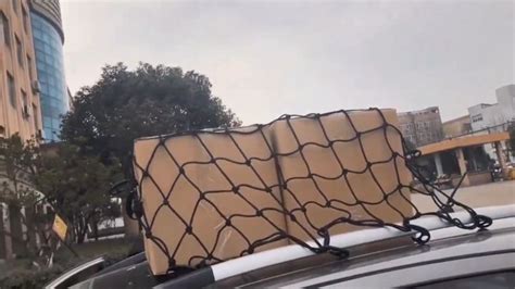 🇵🇭 Heavy Duty Car Cargo Net 120*180cm Bungee Cord Cargo Net With Hooks ...