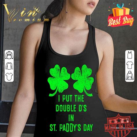 Irish Shamrock Boobs Shirt Hoodie Sweater Longsleeve T Shirt