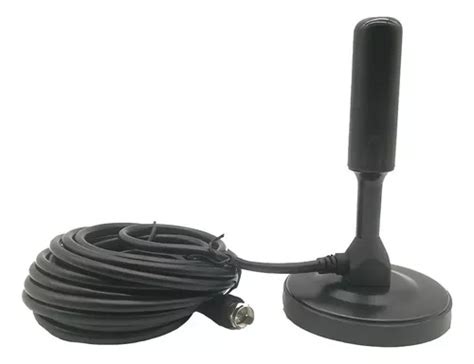 Antena Tv Digital Abierta Hd Tvd Interior 360 Coaxial MercadoLibre