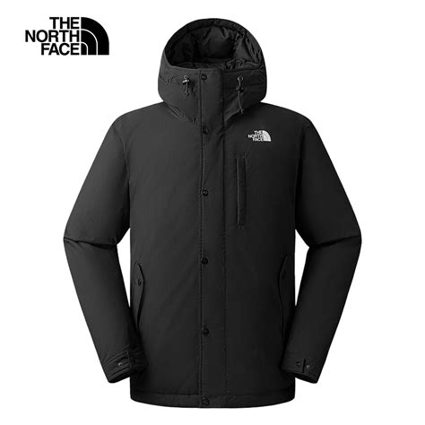 【the North Face 官方旗艦】北面男款黑色dwr防潑水保暖連帽羽絨外套｜88r44h0 550蓬鬆度 外套 Yahoo奇摩購物中心