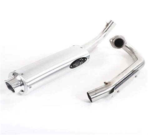 Barkers Exhaust Single Full System Brushed Yamaha Raptor 700 2015 2022 Ebay