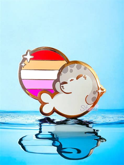 Lesbian Seal Pin Stami Studios