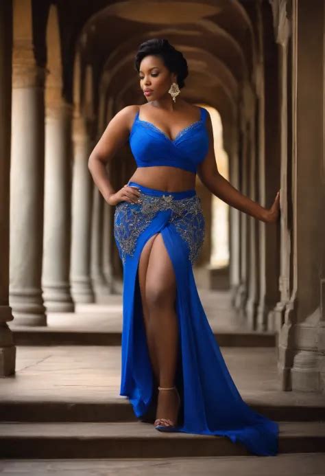 Beautiful Latina Plus Size Model With Wide Hips Seaart Al Free Al Art Generator