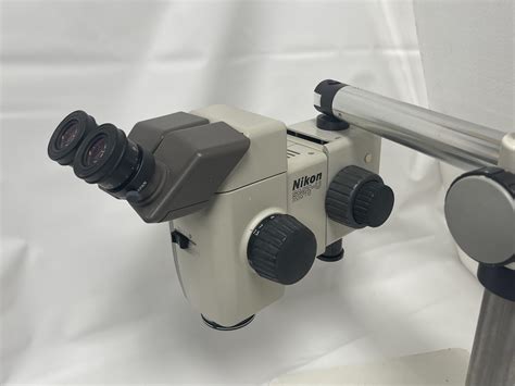 Nikon Model Smz U Stereozoom Microscope With Boom Stand Sci Bay