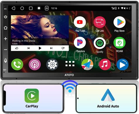 ATOTO S8 Pro Doppel DIN Autoradio Wireless CarPlay Android Auto 2