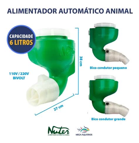 Tratador Peixes Lago Carpas Automático Dosador Ração Nuter Mebuscar