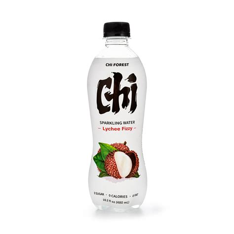 Get Genki Forest Chi Sparkling Water, Lychee Flavor Delivered | Weee ...