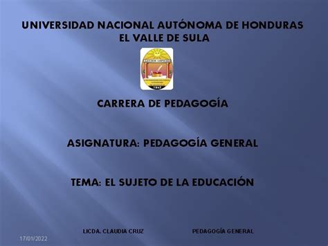 Universidad Nacional Autnoma De Honduras El Valle De