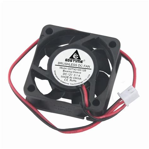 Pcs Gdstime Mm X Mm Micro Cooling Fan Dc V Cm X X Mm S