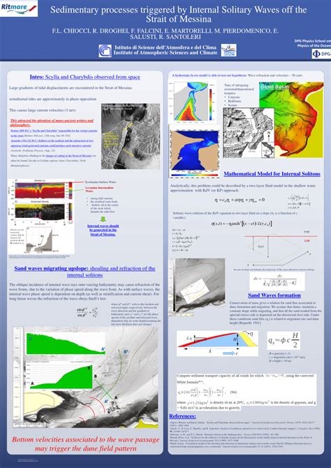 (PDF) Sedimentary processes triggered by Internal Solitary Waves off ...