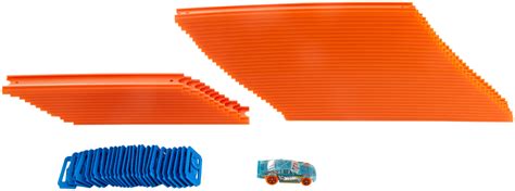 Questions And Answers Hot Wheels Track Builder Car Mega Track Pack Orange Blue FTL69 Best Buy