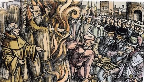 Thomas Cranmer Burned At The Stake