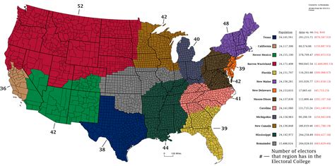 America Is Too Big Heres How To Split It Into Five Uk Sized Countries