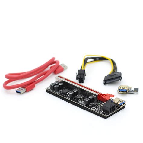 Riser Pci E S X Extensor Pci E Riser Usb Placa Gr Fica