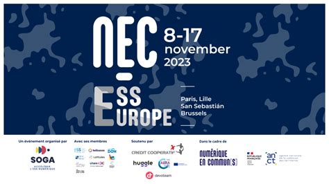 The Nec Ess Europe Programme Social Good Accelerator