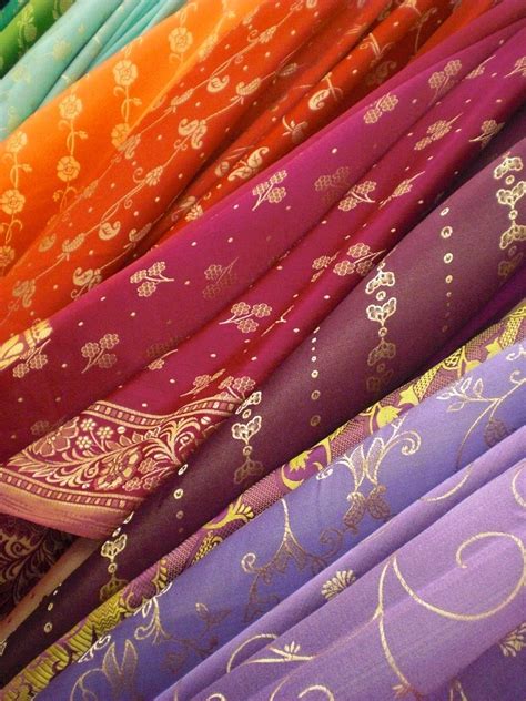 I'd love to be creative with these gorgeous fabrics. | Indian fabric ...