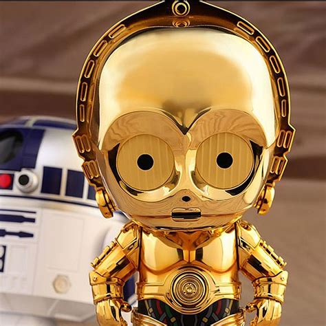 Hot Toys Star Wars C Po Cosbaby L Bobble Head