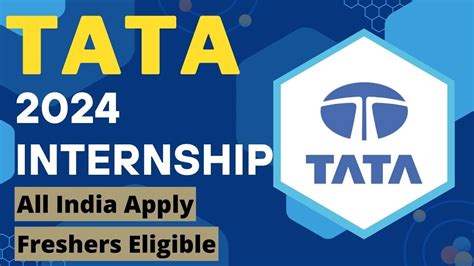 Tata Group Internship Freshers Eligible All India Apply