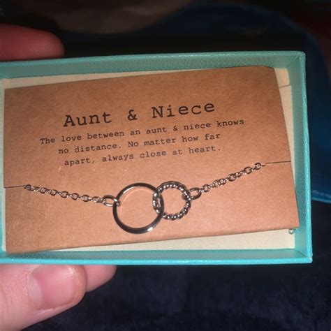 Aunt Niece Bracelet Aunt Niece T Aunt Niece Jewelry Birthstone