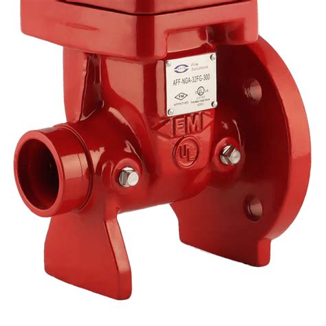 Arita Ul Fm Fire Protection Nrs Gate Valve 300psi Flange Groove Milena International Inc