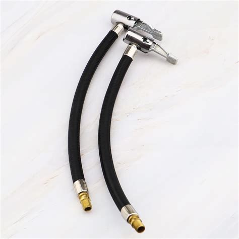 2x Black Air Inflator Pump Hose Adapter Tool Tire Replacement Accessory 9 3 Ebay