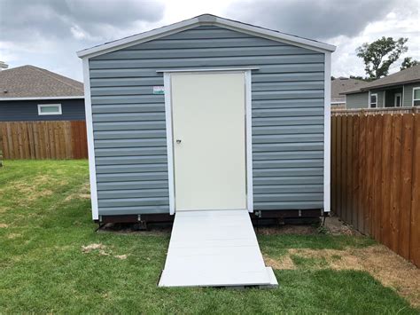 Sturdy Shed Ramp for Easy Access