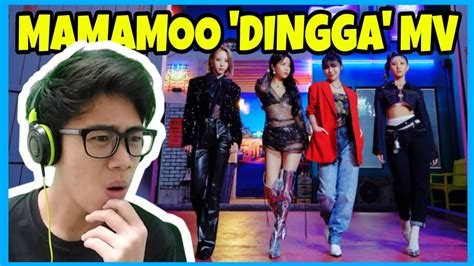 MV MAMAMOO 마마무 Dingga 딩가딩가 Reaction YouTube