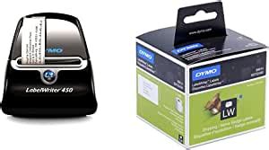 Dymo LabelWriter 450 Imprimante D Etiquettes USB Grandes Etiquettes