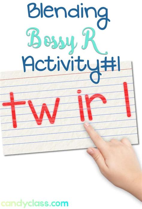 Building Up With Bossy R {activity Ideas And A Freebie } The Candy Class