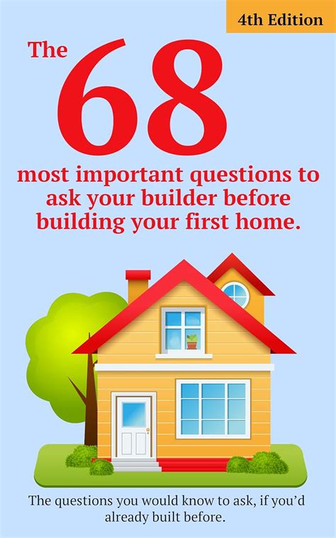 The 68 Most Important Questions To Ask Your Builder Before