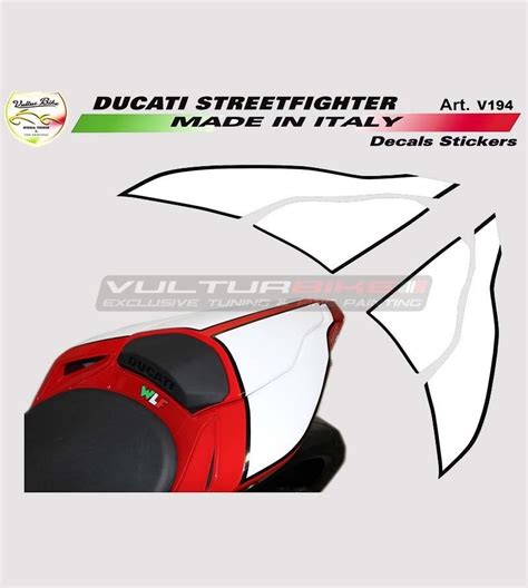 Adesivo Da Parete Ducati Streetfighter