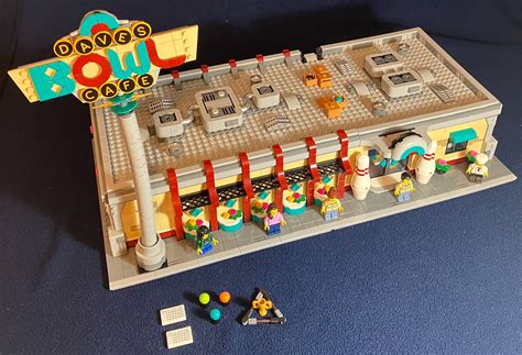 Set Review Retro Bowling Alley Bricklink Designer