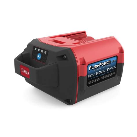 Toro Flex Force Power System 60 Volt Max 5 0 Ah 270 Wh Lithium Ion