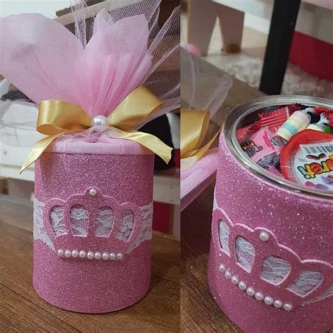 Dulceros Para Fiestas Infantiles Con Latas De Aluminio Lembranca Cha De Bebe Chá De Bebê