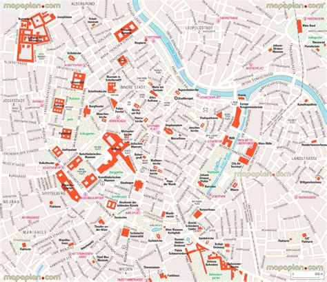 Карта город вена 60 фото