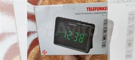 Радио часы будильник telefunken 1587 купить в Москве с доставкой ...