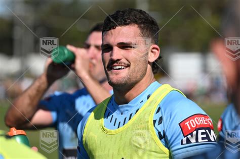 2022 Nsw Blues Training Nathan Cleary Nrl Imagery