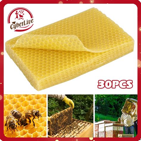 Jual 30pcs Pondasi Sarang Lebah Apis Mellifera 30 Lembar Beekeeping