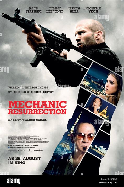 The mechanic jason statham poster hi-res stock photography and images - Alamy