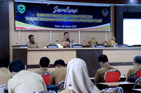 Setiap Opd Lingkup Pemkab Barru Diminta Miliki Inovasi