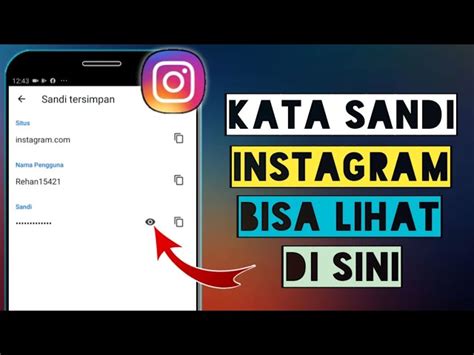 Cara Mudah Melihat Password Instagram Sendiri Tanpa Ribet