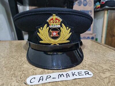 Titanic Capt Smith Cap With White Star Line Badge Ebay