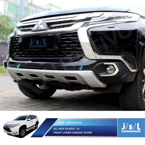 Jual All New Pajero Sport Garnish Bawah Depan Jsl Front Lower Garnish