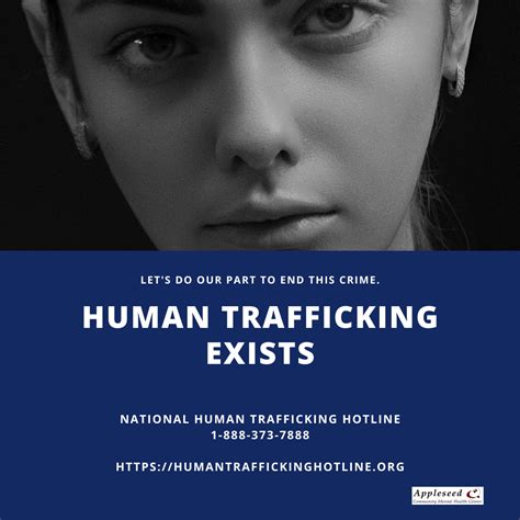 January Is Human Trafficking Awareness And Prevention Month Appleseed