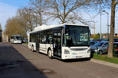 Forbach Iveco Urbanway Cng N Forbus Stationne Gare Flickr