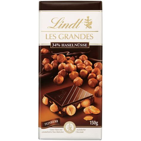 Lindt Les Grandes Haseln Sse Feinherb Tafel G Online Kaufen Im