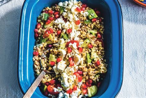 Salade De Quinoa Feta Et Grenade