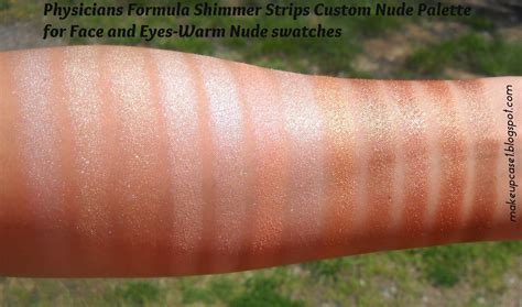 Physicians Formula Warm Nude Custom Palette For Face And Eyes