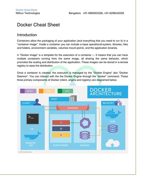 Solution Docker Cheat Sheet Studypool